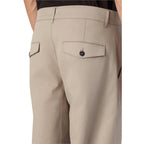 Only & Sons Beige Cotton Casual Pants Only & Sons
