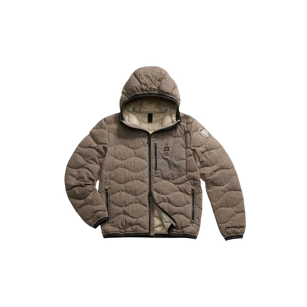 Blauer Brown Polyester Coat Blauer