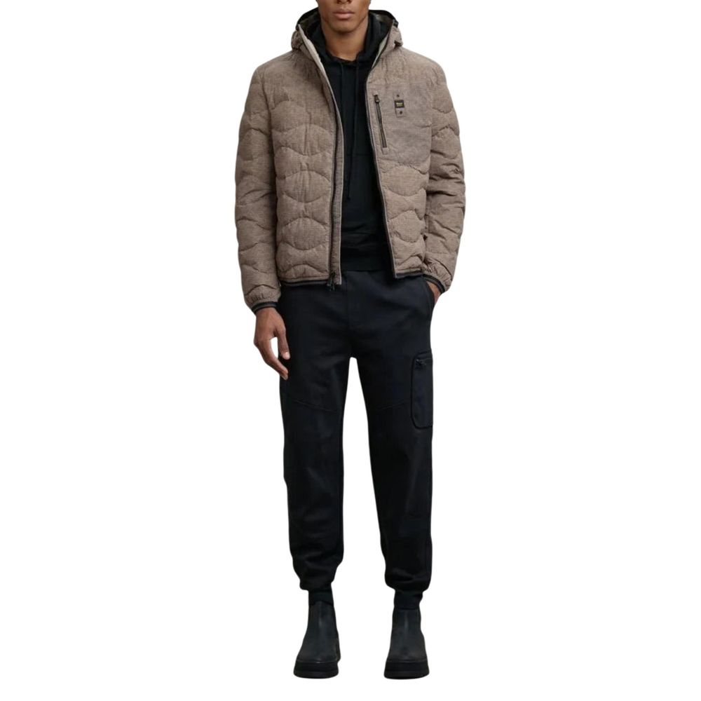 Blauer Brown Polyester Coat Blauer