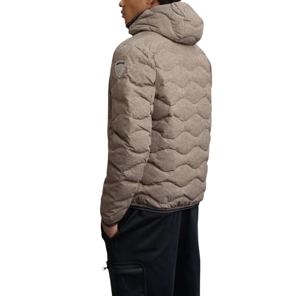 Blauer Brown Polyester Coat Blauer