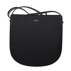 A.P.C. Black Leather Crossbody Bag A.P.C.