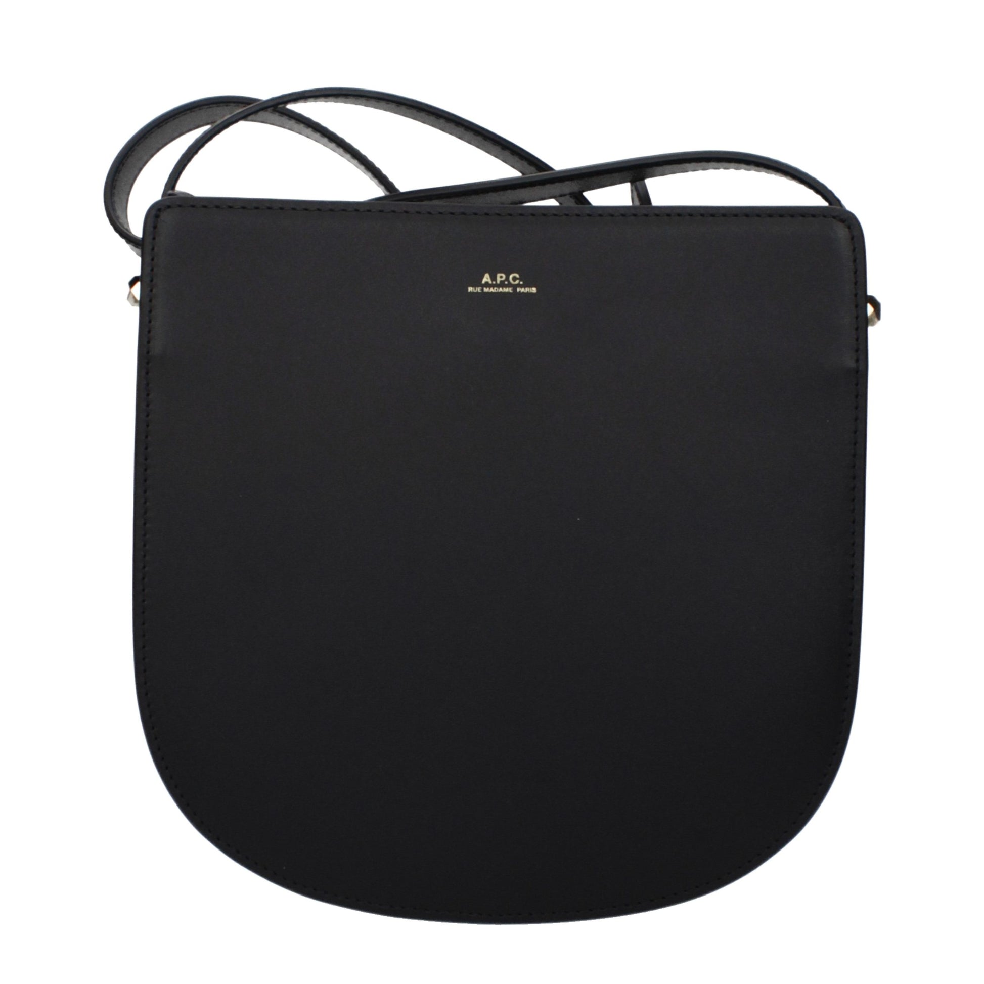 A.P.C. Black Leather Crossbody Bag A.P.C.