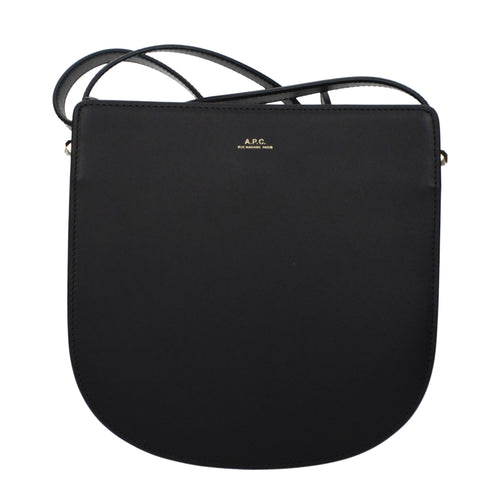 A.P.C. Black Leather Crossbody Bag A.P.C.