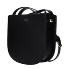 A.P.C. Black Leather Crossbody Bag A.P.C.