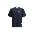 Thom Browne Blue Cotton T-Shirt - Eljoys Fashion 