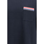 Thom Browne Blue Cotton T-Shirt - Eljoys Fashion 