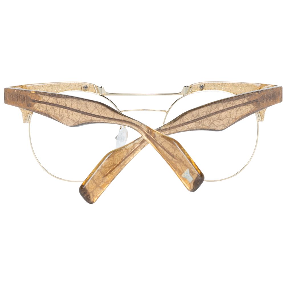 Yohji Yamamoto Gold Metal & Plastic Glasses Frames