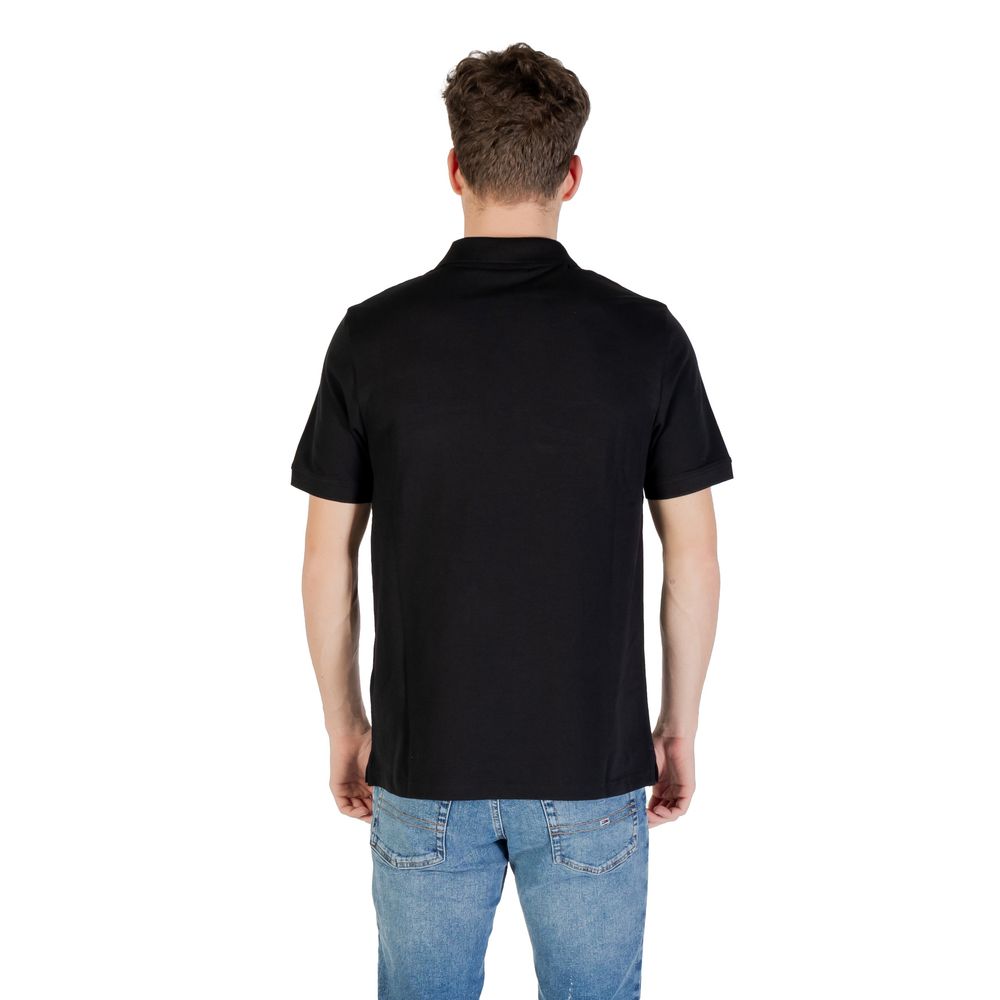 Lyle & Scott Black Cotton Polo Shirt Lyle & Scott