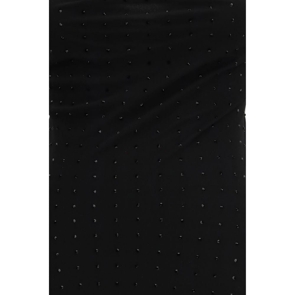 PINKO Black Polyester Cocktail Dress PINKO