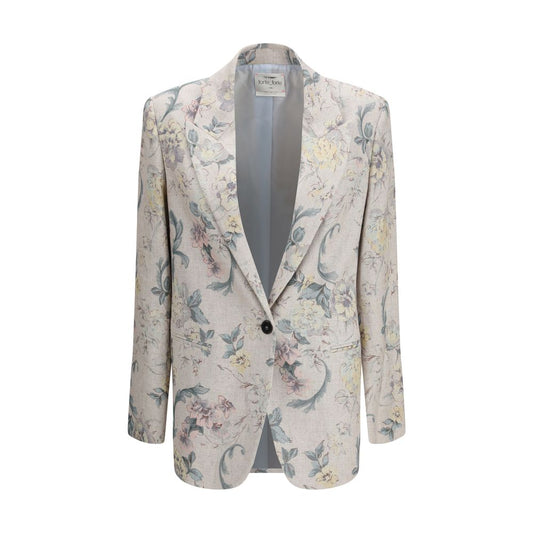 Forte_Forte Multicolor Viscose Full-Length Jacket
