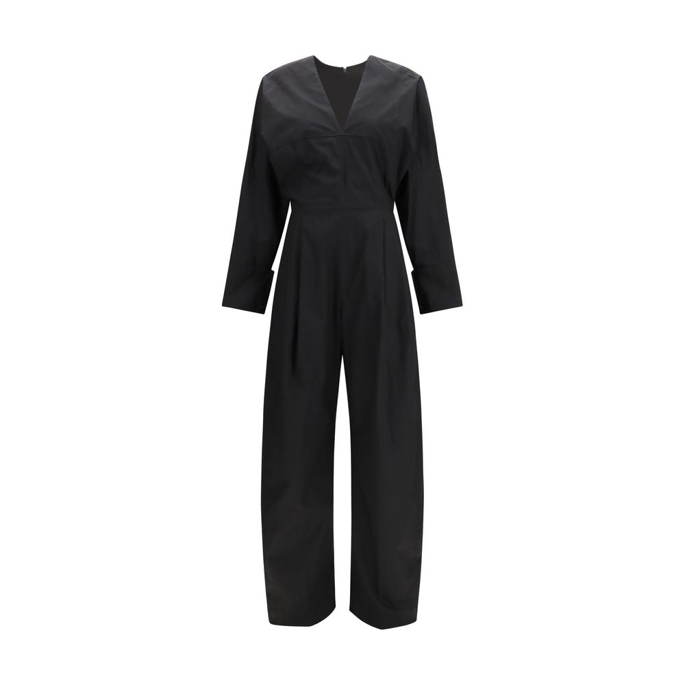 The Latest Black Cotton Jumpsuit The Latest