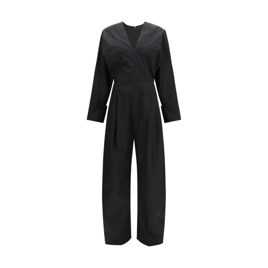 The Latest Black Cotton Jumpsuit The Latest