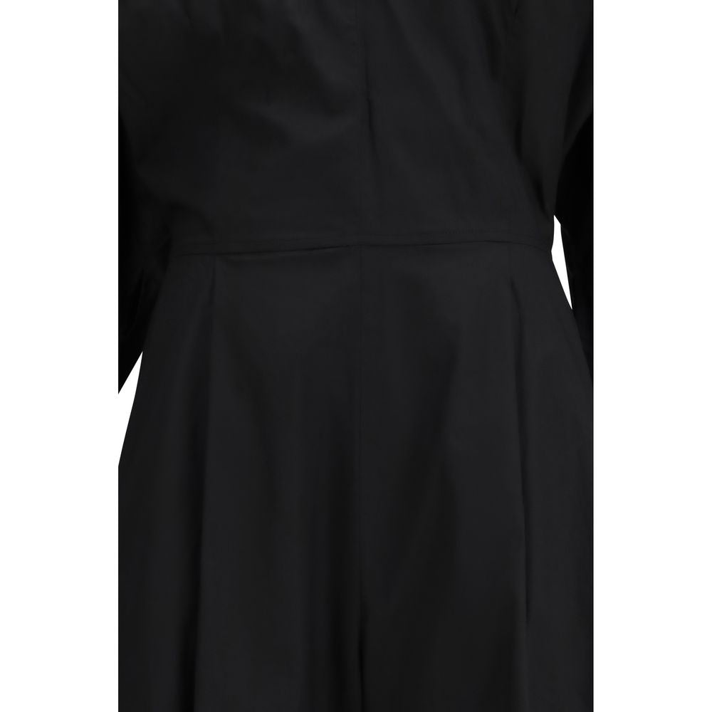 The Latest Black Cotton Jumpsuit The Latest