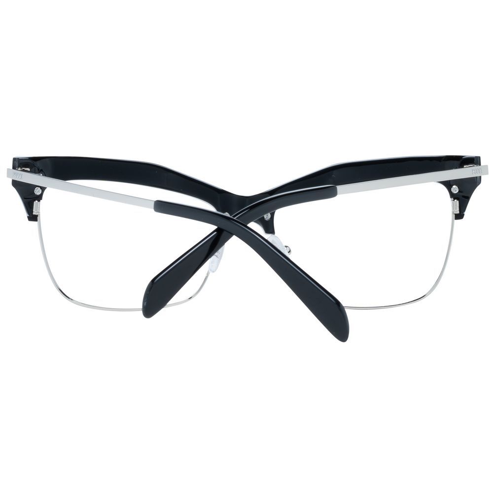 Emilio Pucci Black Metal & Plastic Glasses Frames Emilio Pucci