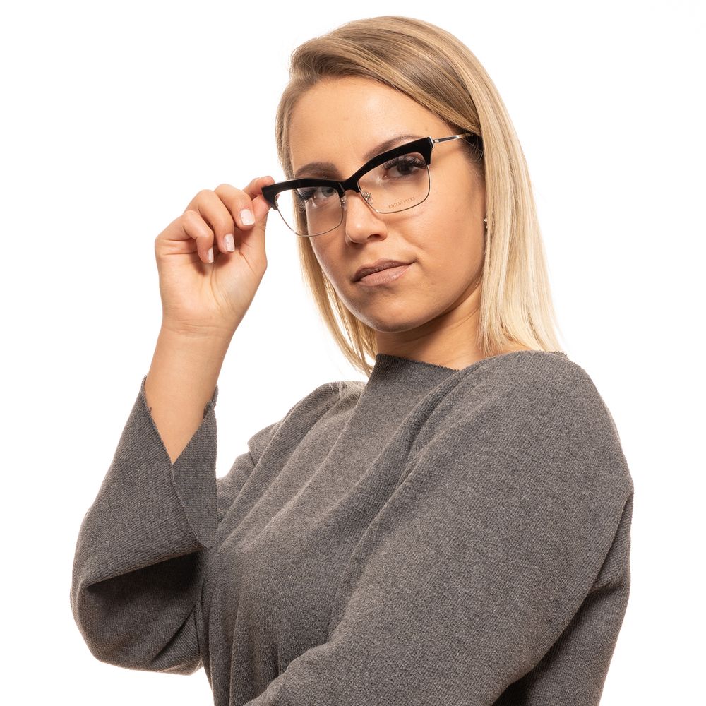 Emilio Pucci Black Metal & Plastic Glasses Frames Emilio Pucci