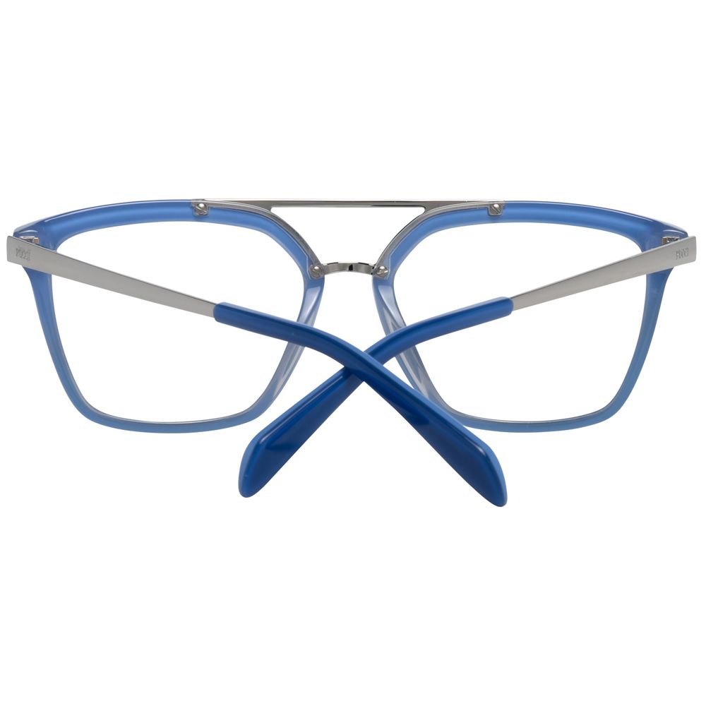 Emilio Pucci Blue Metal & Plastic Glasses Frames Emilio Pucci