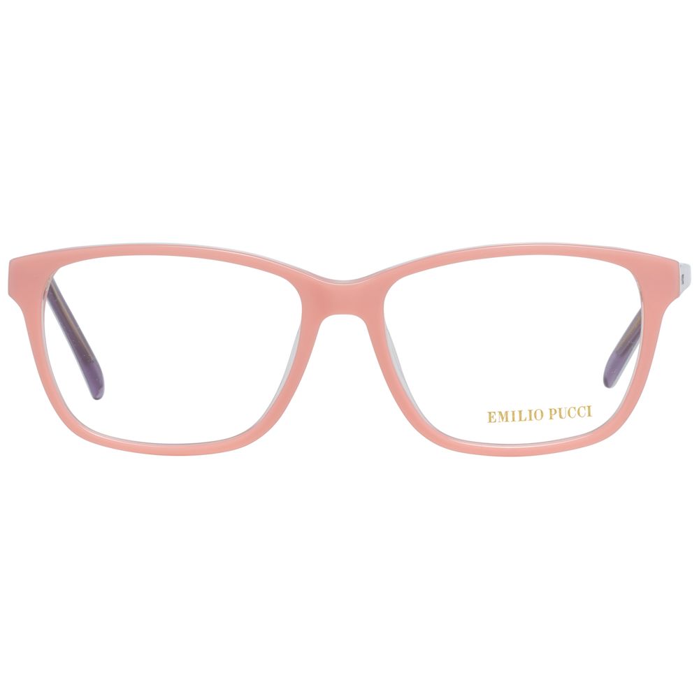 Emilio Pucci Pink Plastic Glasses Frames Emilio Pucci