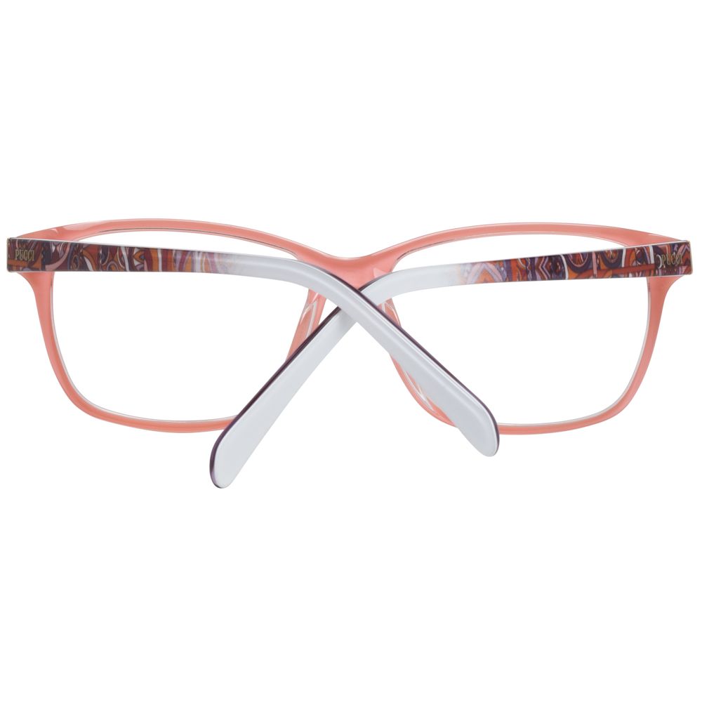 Emilio Pucci Pink Plastic Glasses Frames Emilio Pucci