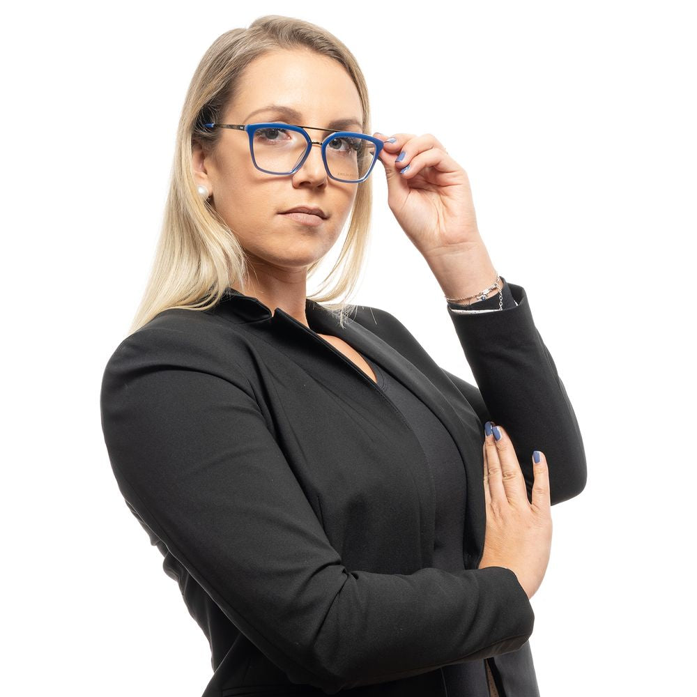 Emilio Pucci Blue Metal & Plastic Glasses Frames Emilio Pucci