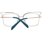 Emilio Pucci Turquoise Metal Glasses Frames