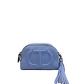 Twinset Blue PU Women Crossbody Twinset