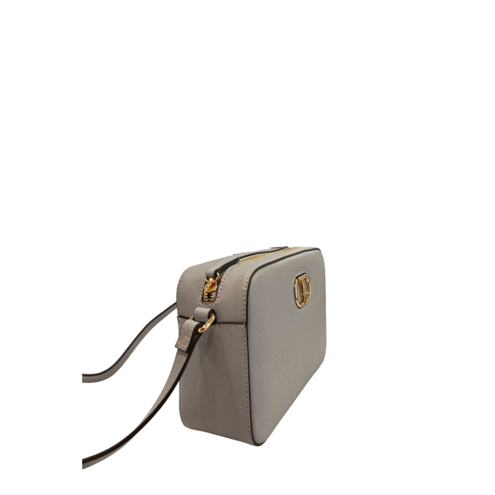 Twinset Blue PU Women Crossbody Bag Twinset