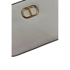 Twinset Blue PU Women Crossbody Bag Twinset