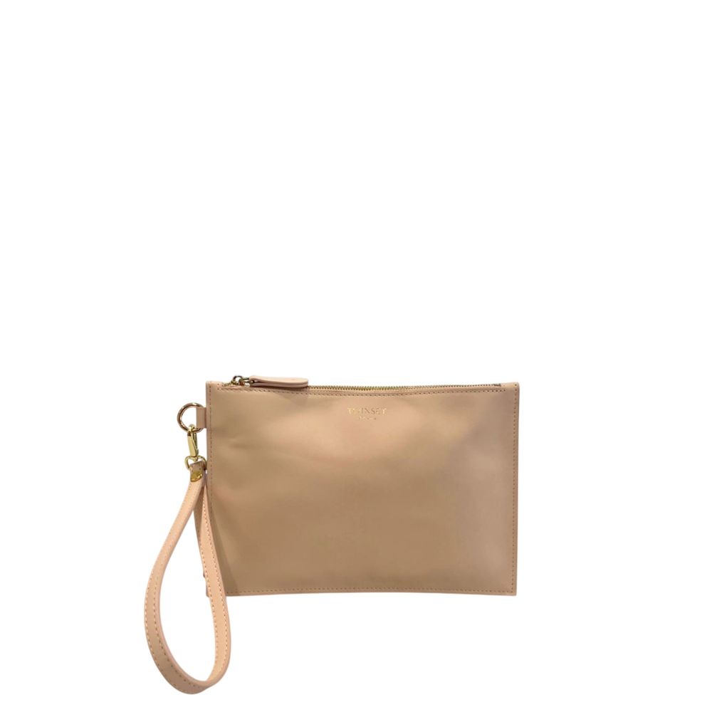 Twinset Pink Polyurethane Women Clutch Twinset