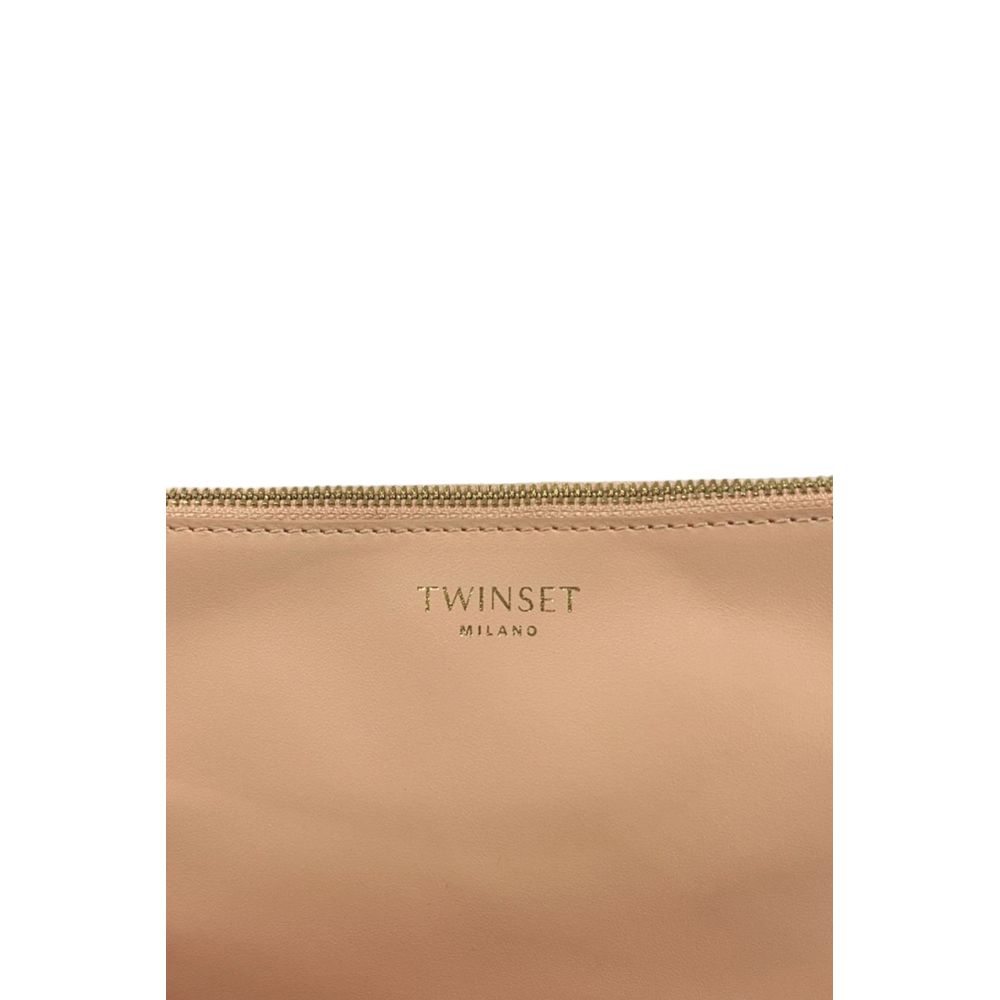 Twinset Pink Polyurethane Women Clutch Twinset