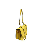 Twinset Yellow PU Women Shoulder Bag Twinset