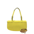 Twinset Yellow PU Women Shoulder Bag Twinset