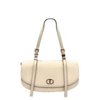 Twinset White PU Women Shoulder Bag Twinset