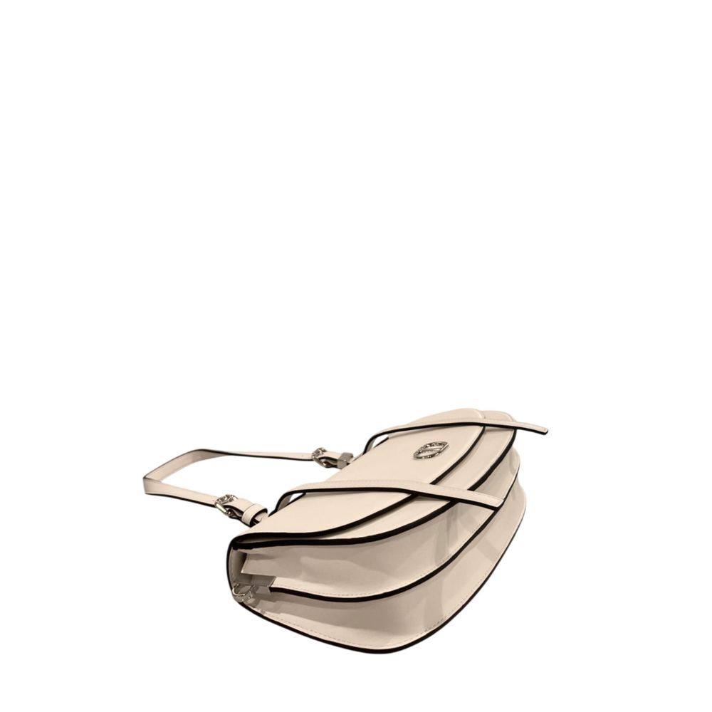 Twinset White PU Women Shoulder Bag Twinset