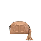 Twinset Pink Faux Leather Women Crossbody Twinset