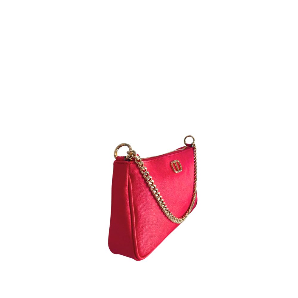 Twinset Red PU Women Crossbody Bag Twinset