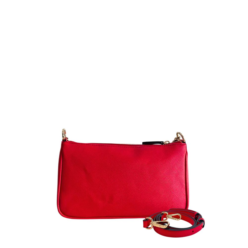 Twinset Red PU Women Crossbody Bag Twinset
