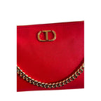 Twinset Red PU Women Crossbody Bag Twinset