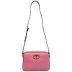 Twinset Pink PU Women Crossbody Bag Twinset