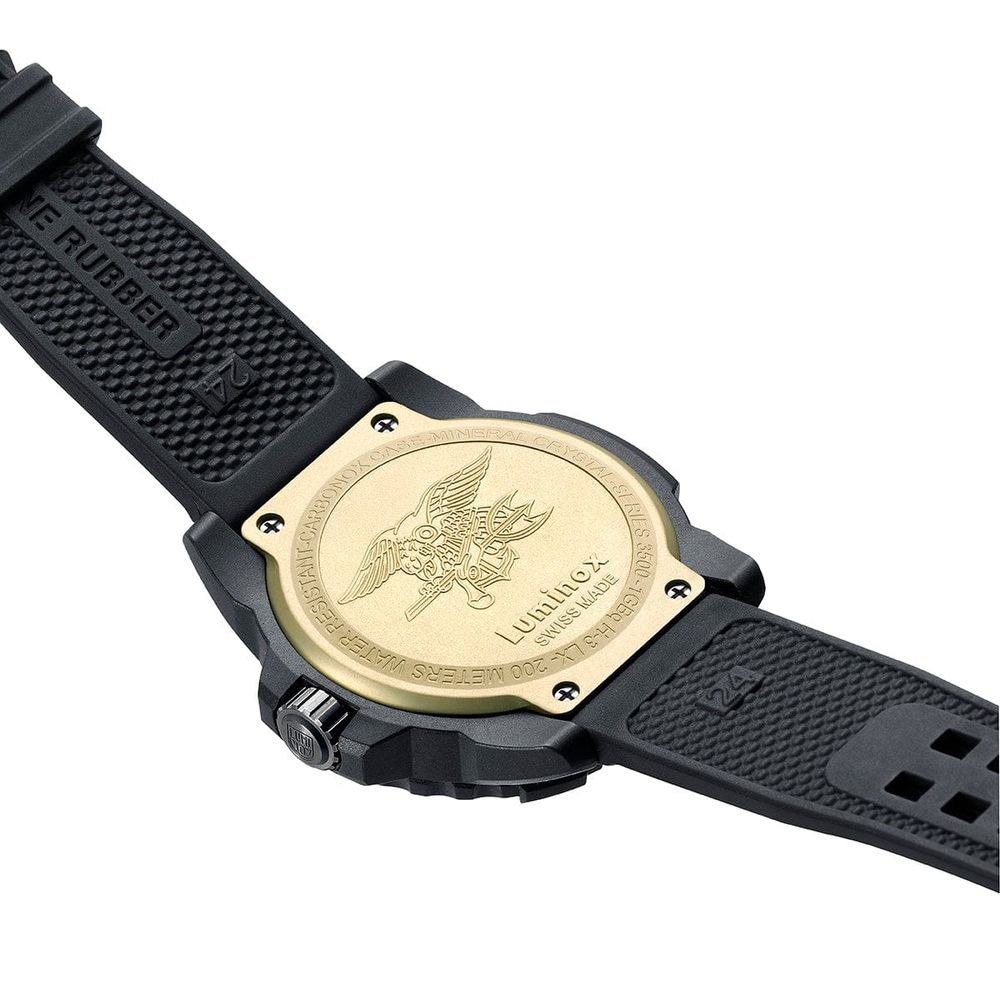 Luminox Black Rubber Sport Watch Luminox