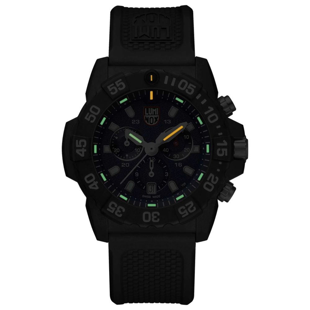 Luminox Black Rubber Sport Watch Luminox
