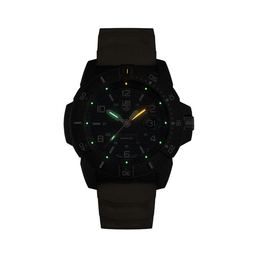 Luminox Orange Rubber Sport Watch Luminox