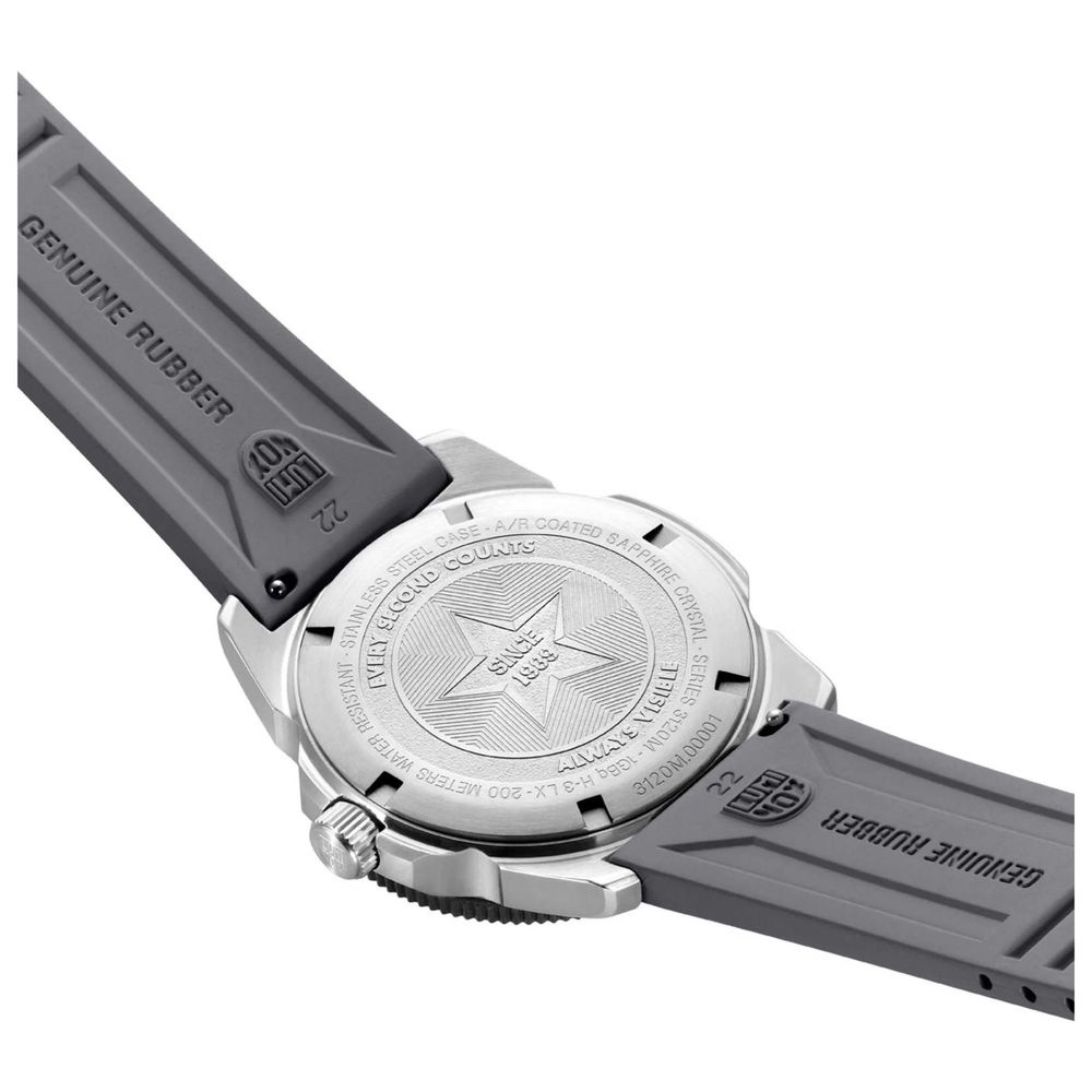 Luminox Gray Rubber Sport Watch Luminox