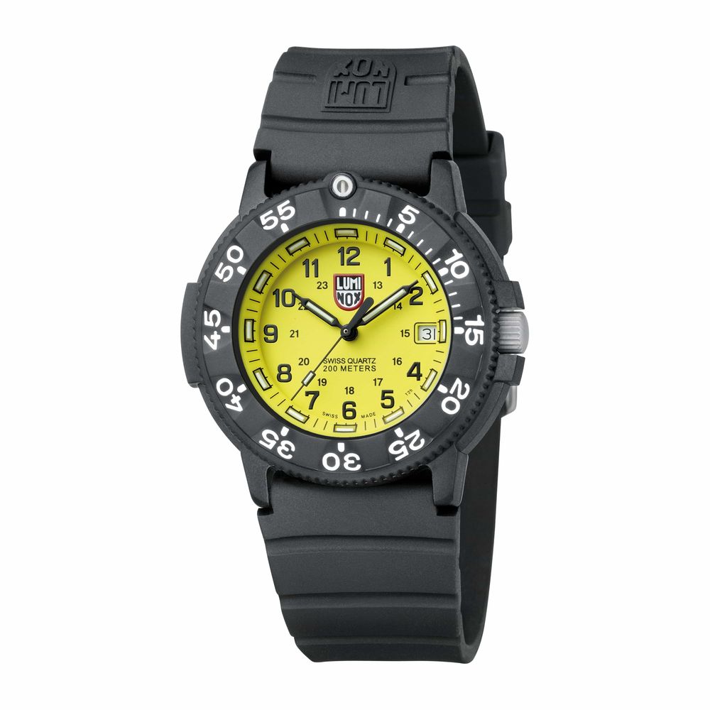 Luminox Black Rubber Sport Watch Luminox