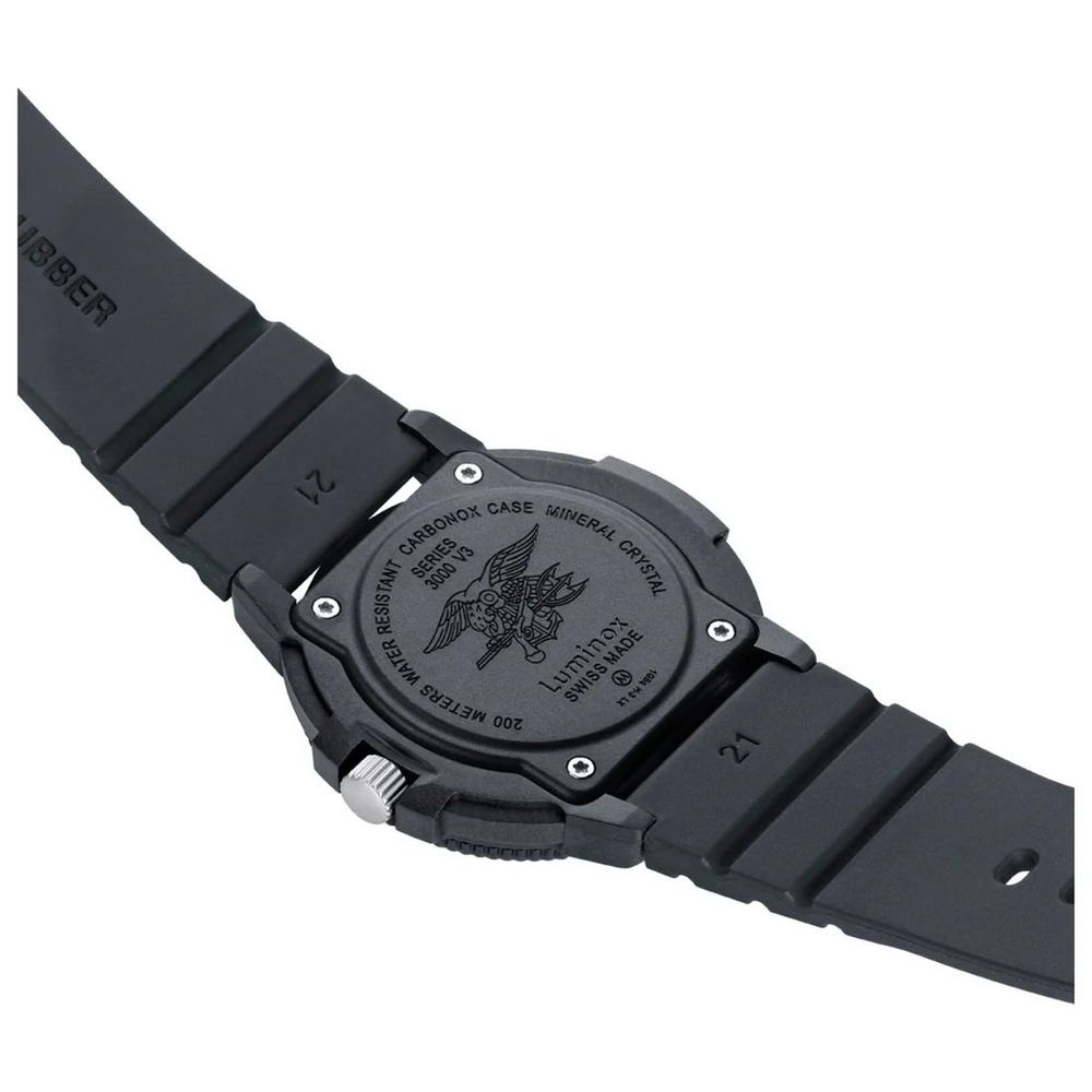 Luminox Black Rubber Sport Watch Luminox