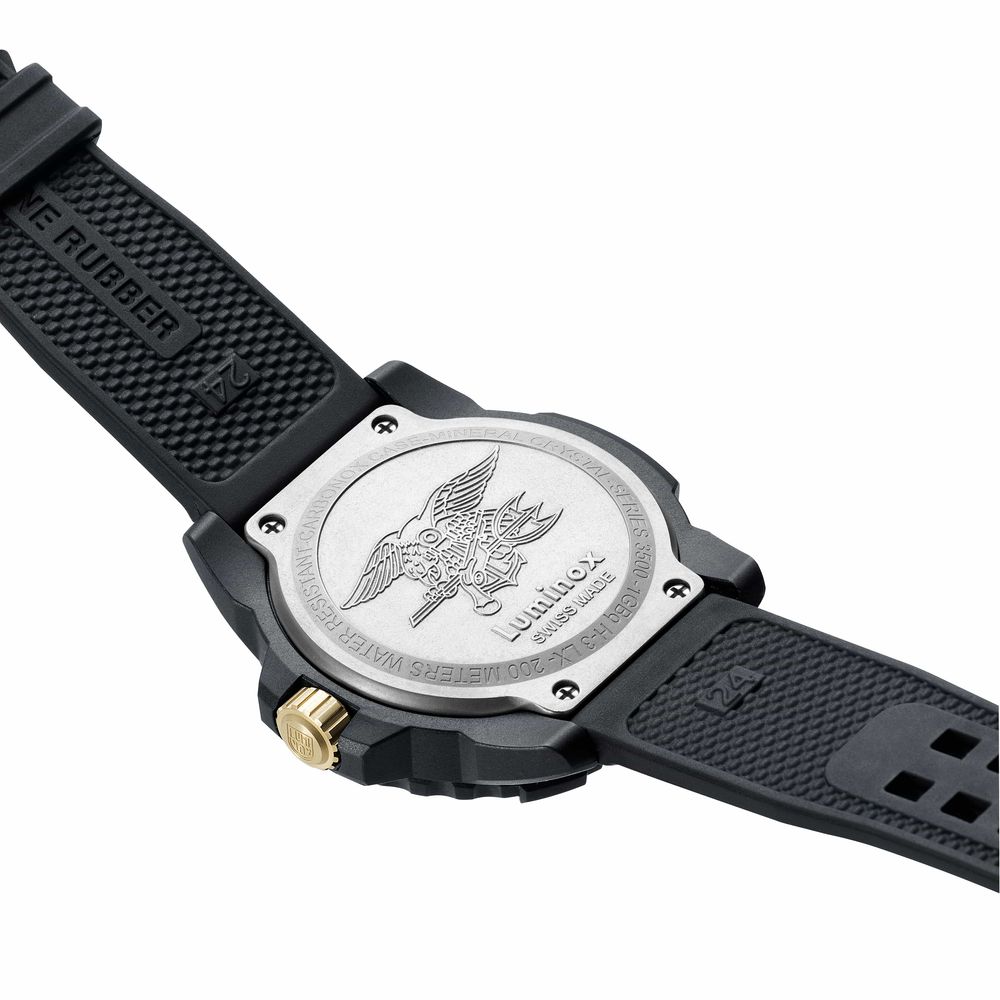 Luminox Black Rubber Sport Watch Luminox