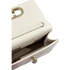 Twinset Beige PU Women Crossbody Bag Twinset