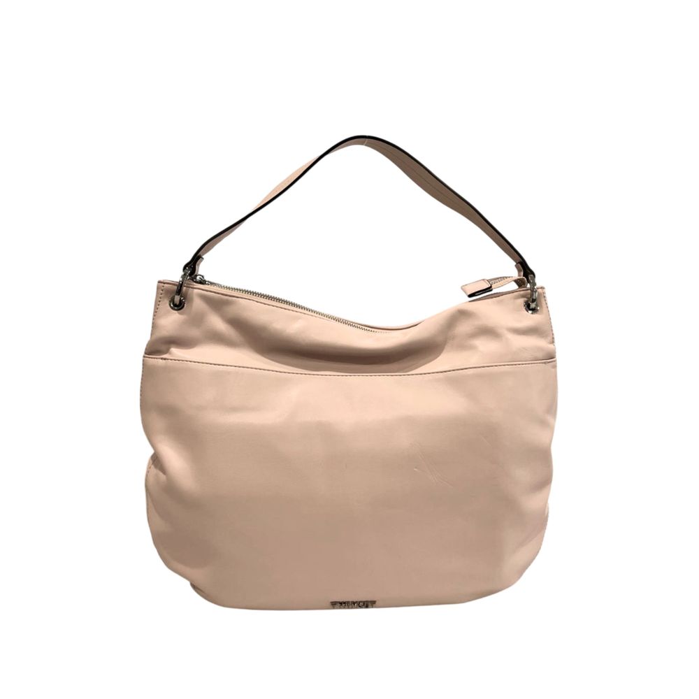 Twinset Pink PU Women Shoulder Bag Twinset