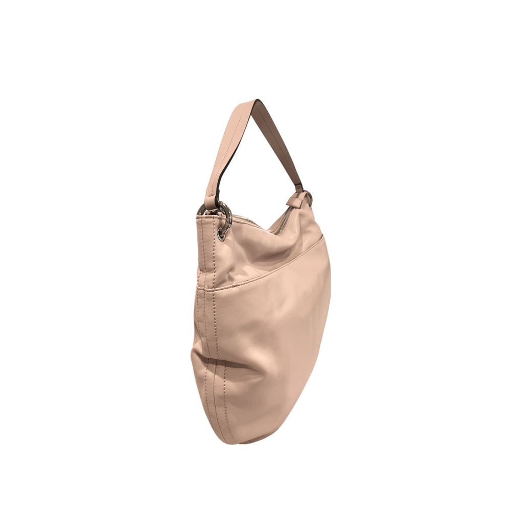 Twinset Pink PU Women Shoulder Bag Twinset