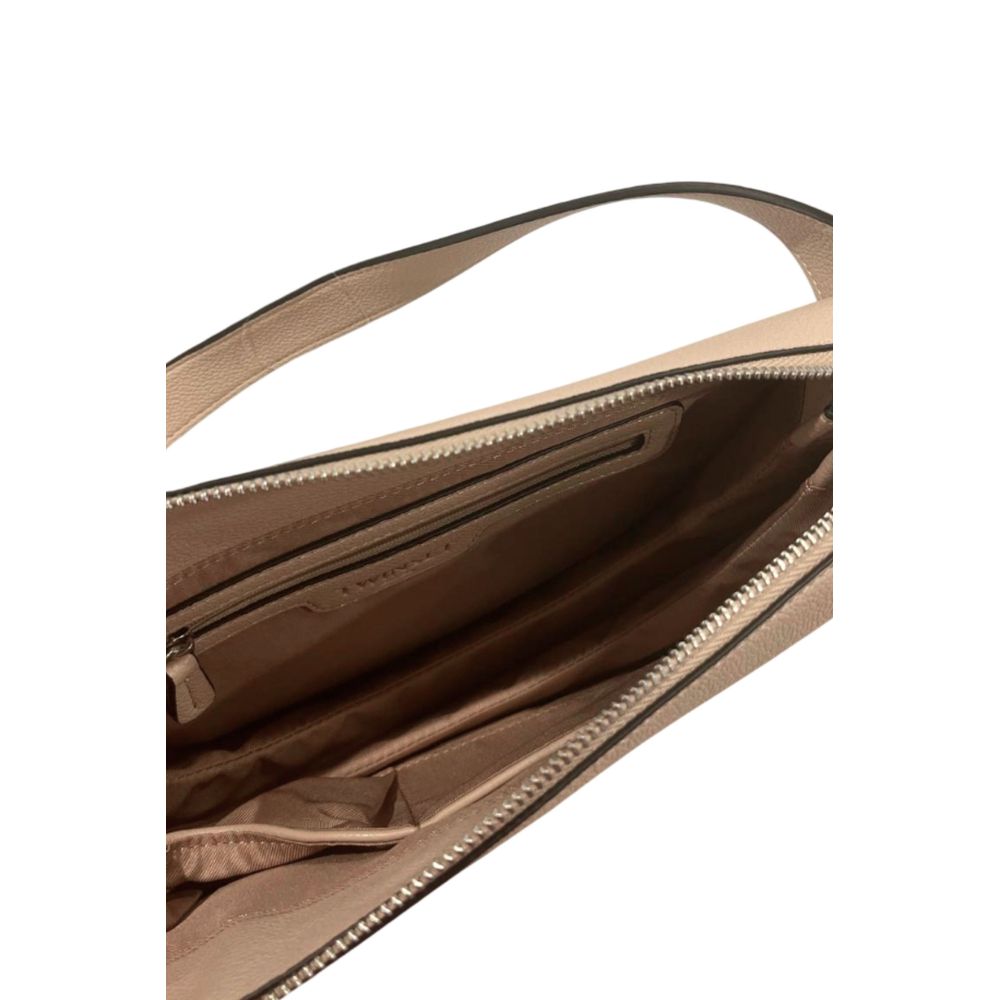 Twinset Pink PU Women Shoulder Bag Twinset