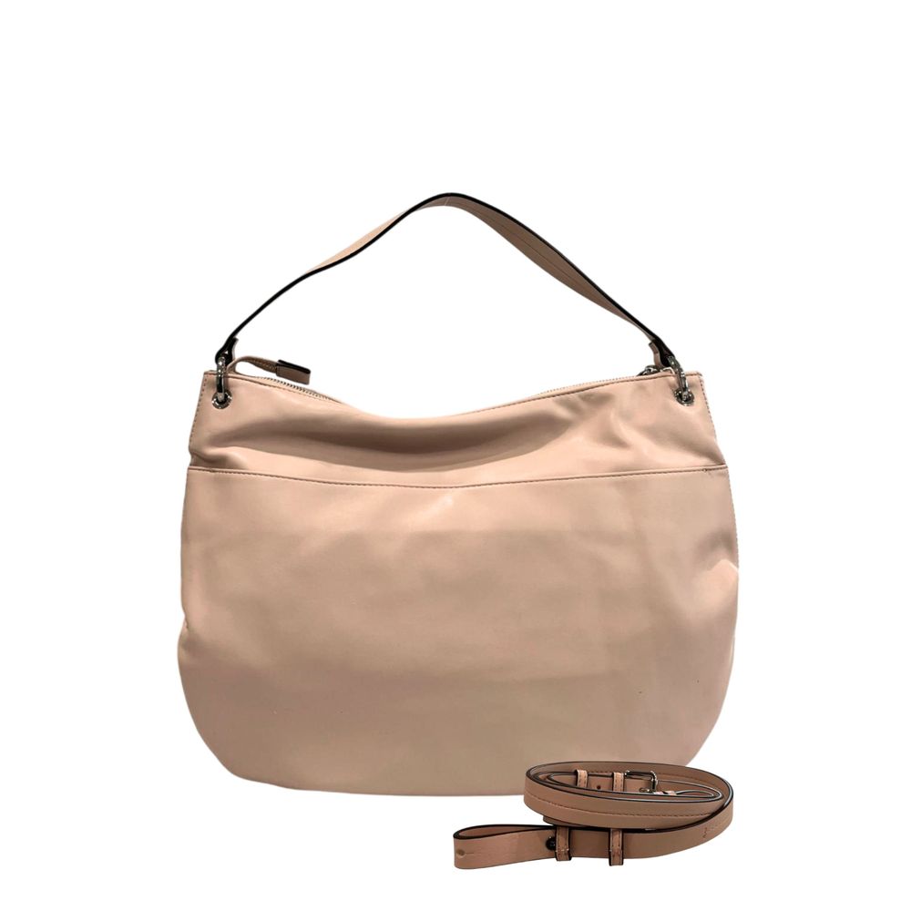 Twinset Pink PU Women Shoulder Bag Twinset